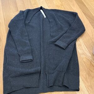 Lululemon Women's grey Sweater Cardigan
